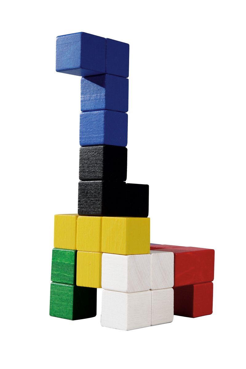 Materiale Nikitin n.5: cubi geometrici